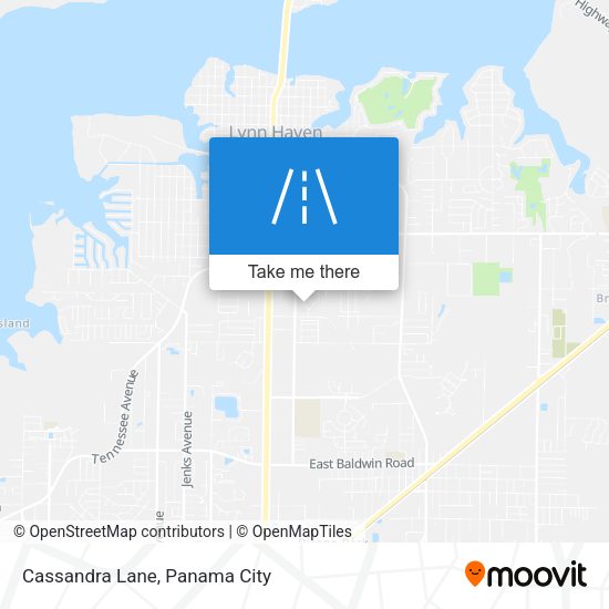 Cassandra Lane map