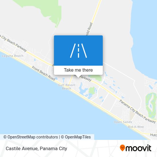 Castile Avenue map