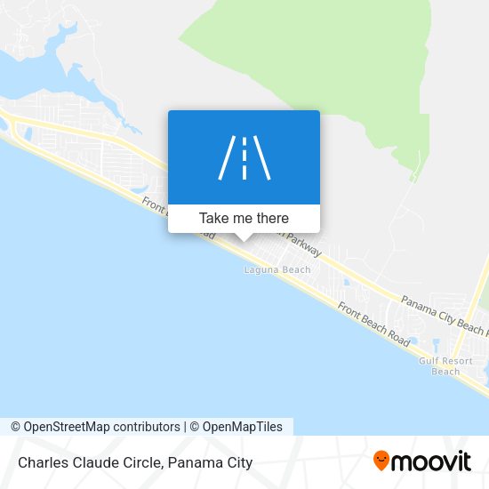 Mapa de Charles Claude Circle