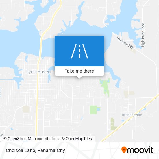 Mapa de Chelsea Lane