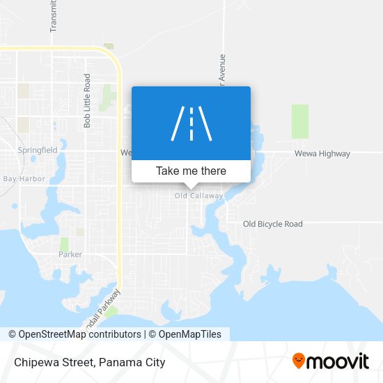 Chipewa Street map