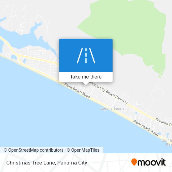 Mapa de Christmas Tree Lane
