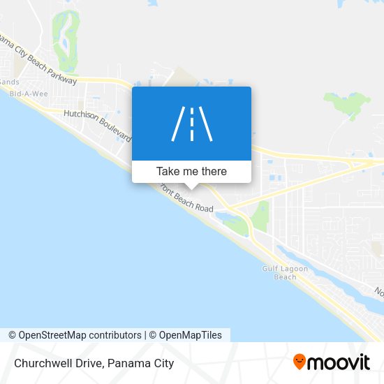 Churchwell Drive map