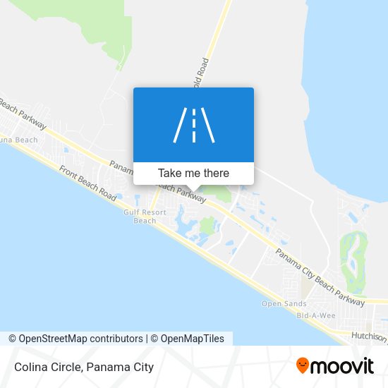 Mapa de Colina Circle