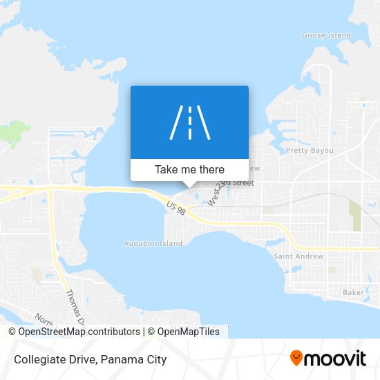 Collegiate Drive map
