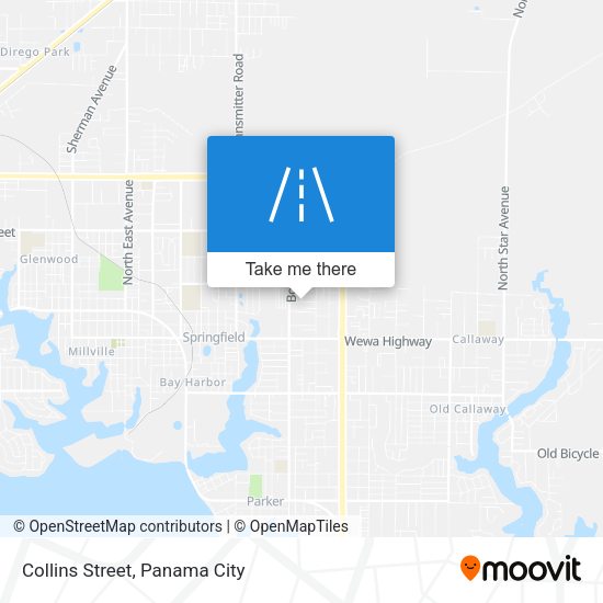 Collins Street map