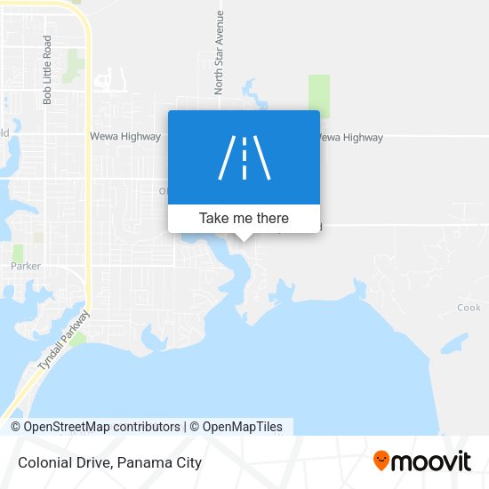 Mapa de Colonial Drive