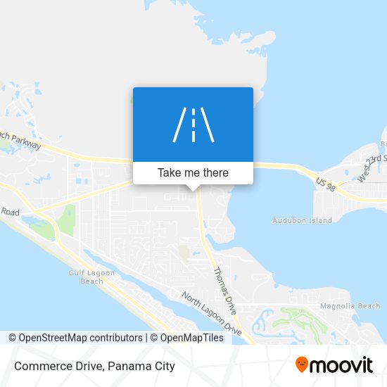 Mapa de Commerce Drive