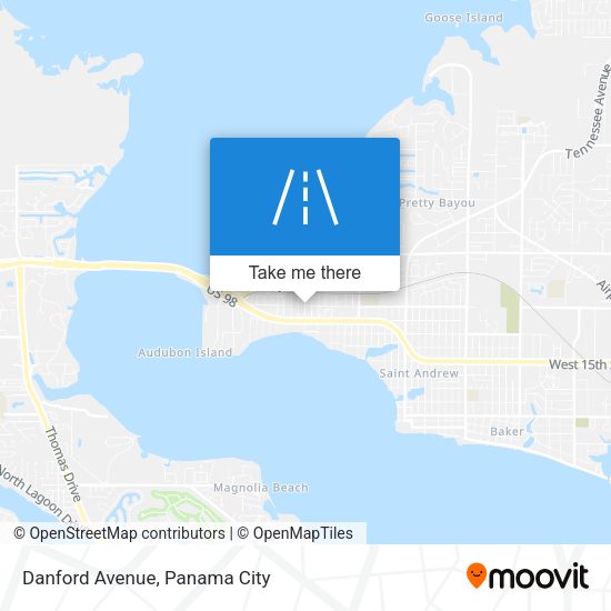 Mapa de Danford Avenue