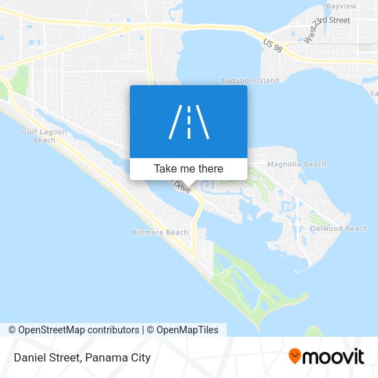 Mapa de Daniel Street