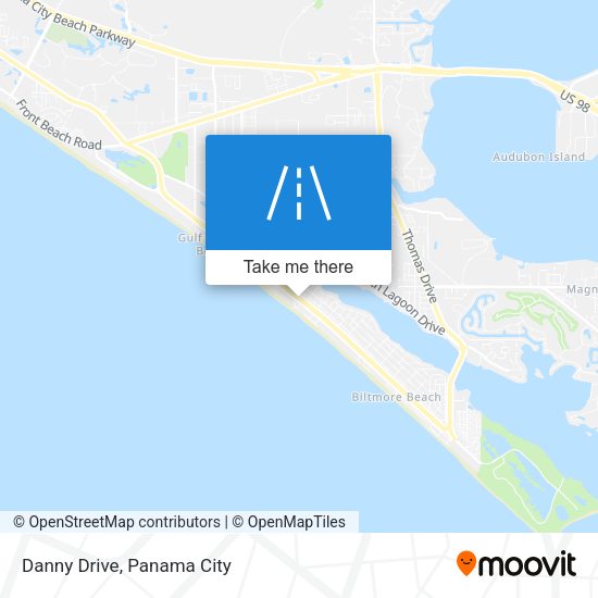 Mapa de Danny Drive
