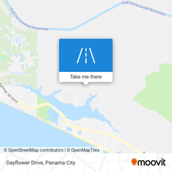 Dayflower Drive map