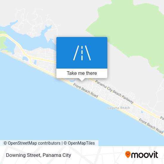 Downing Street map