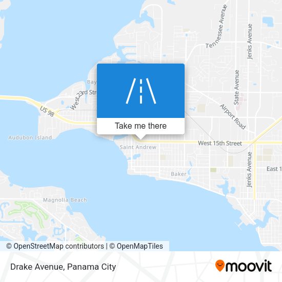 Mapa de Drake Avenue