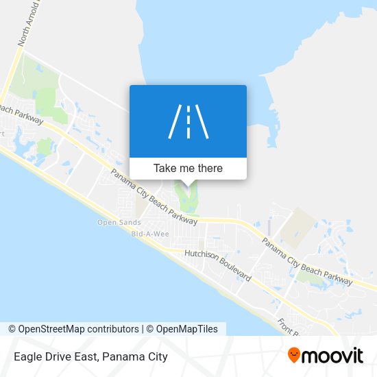 Mapa de Eagle Drive East