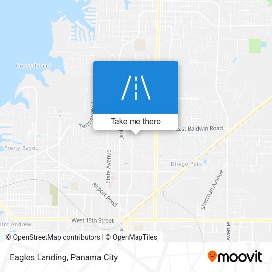 Eagles Landing map
