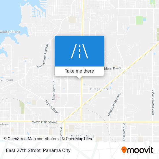 Mapa de East 27th Street