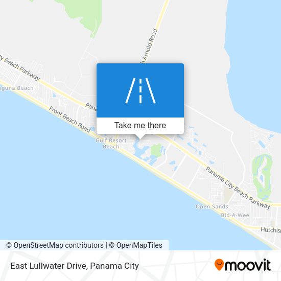 East Lullwater Drive map