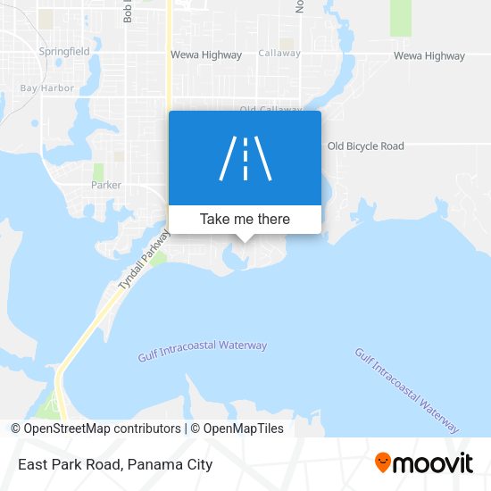 Mapa de East Park Road
