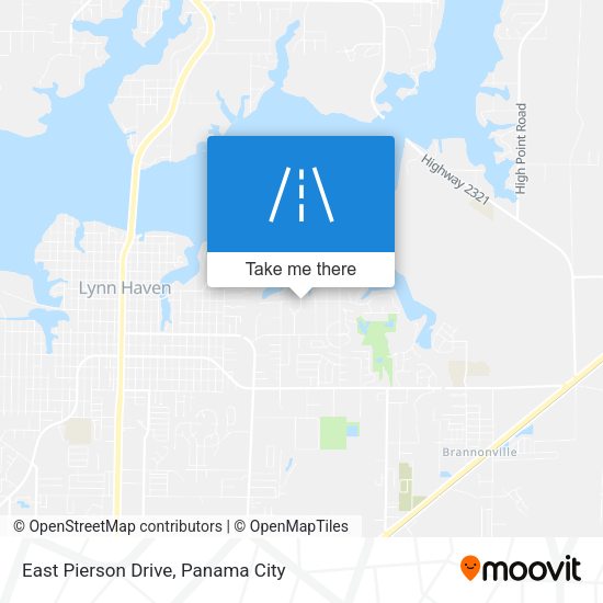 Mapa de East Pierson Drive