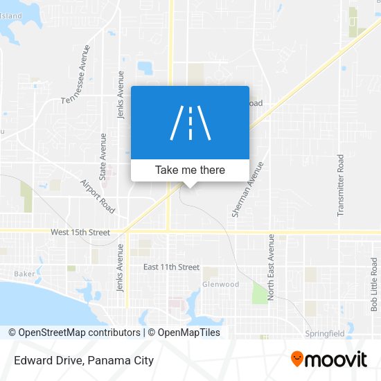 Mapa de Edward Drive