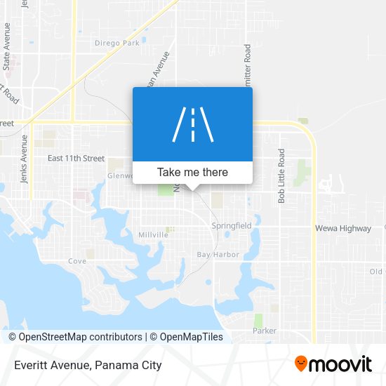 Everitt Avenue map