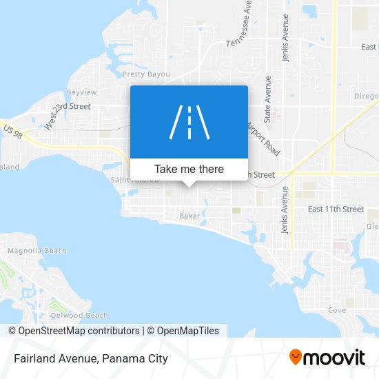 Fairland Avenue map