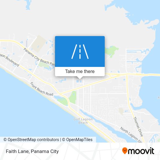 Mapa de Faith Lane
