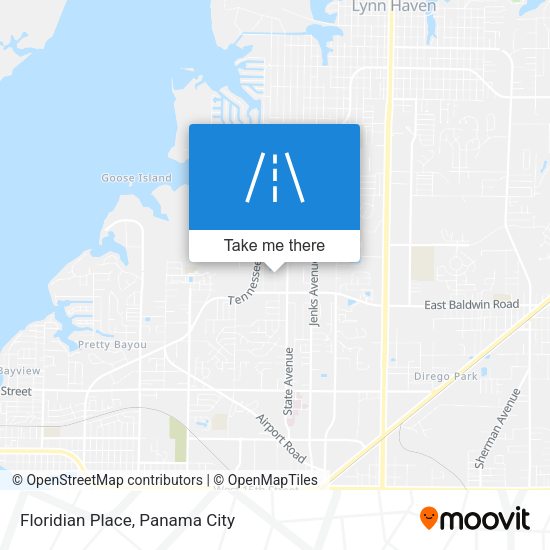Mapa de Floridian Place