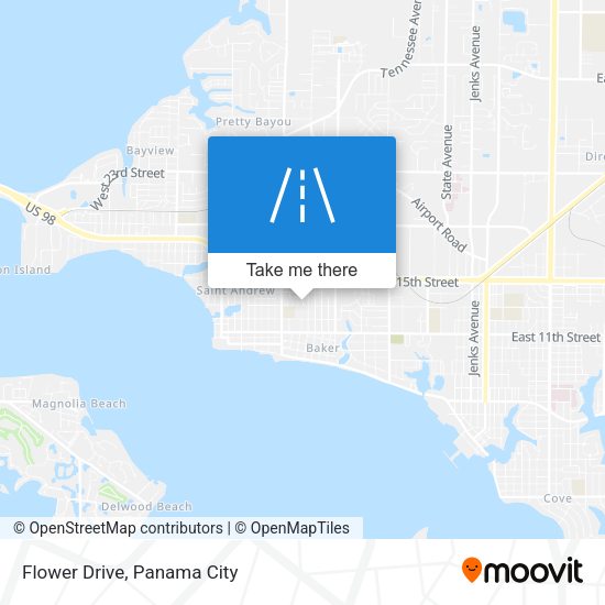 Mapa de Flower Drive