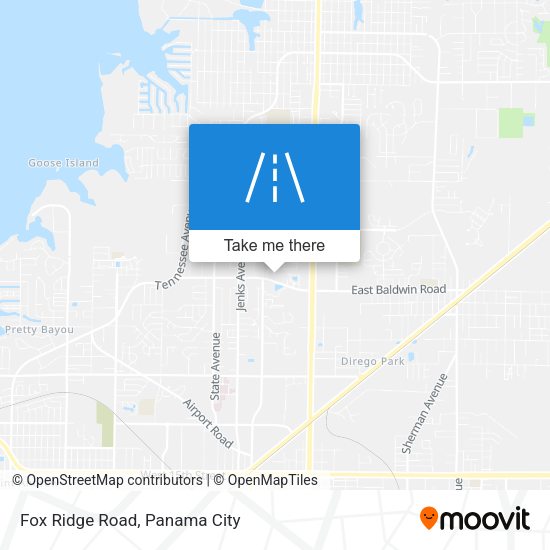 Mapa de Fox Ridge Road