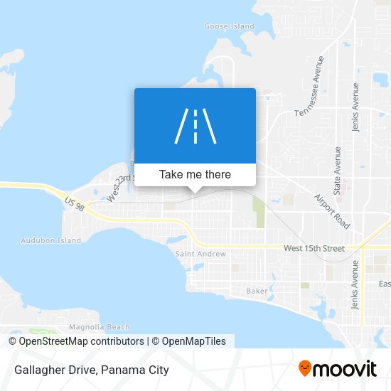 Mapa de Gallagher Drive