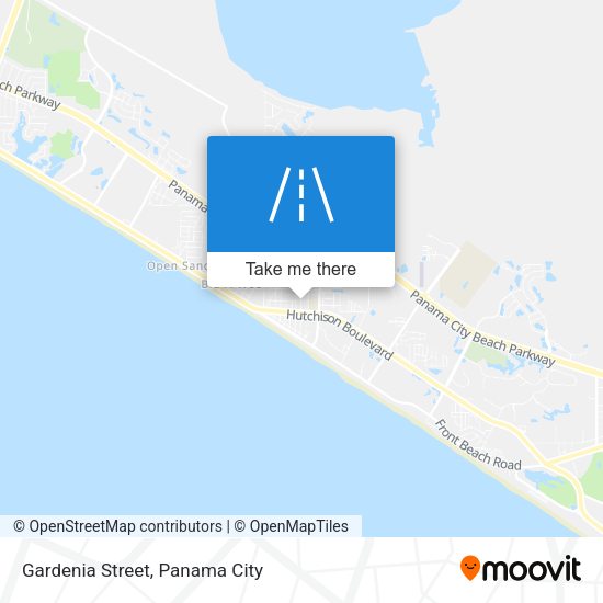 Mapa de Gardenia Street
