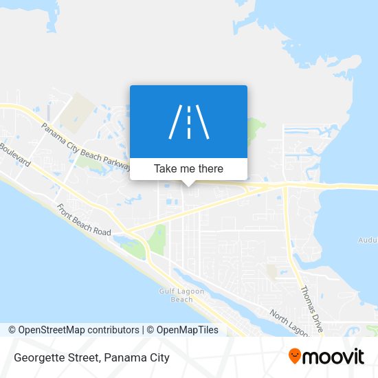Mapa de Georgette Street