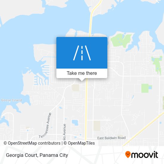 Georgia Court map