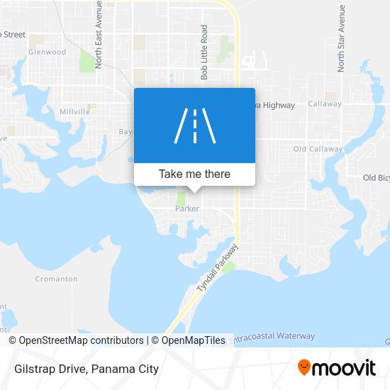 Mapa de Gilstrap Drive