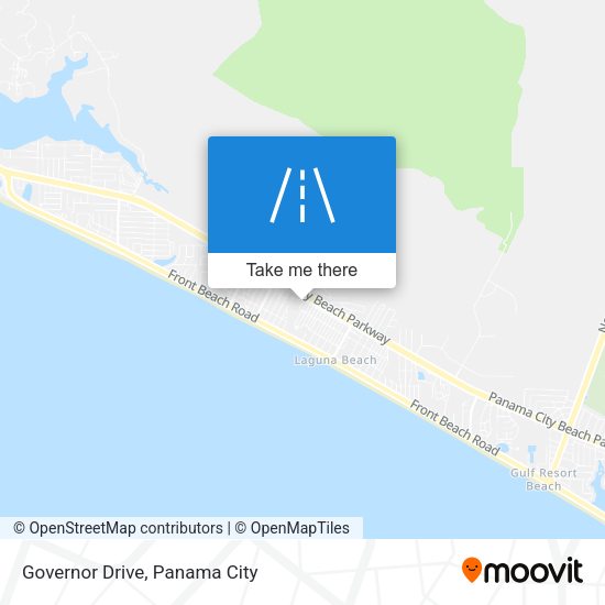 Governor Drive map