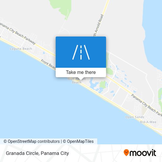 Granada Circle map