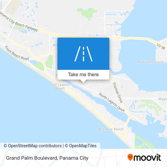 Grand Palm Boulevard map