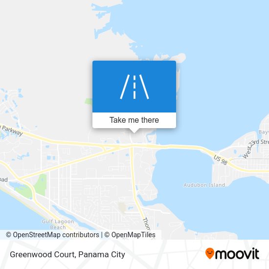 Greenwood Court map