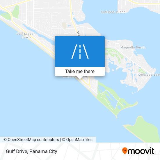 Gulf Drive map