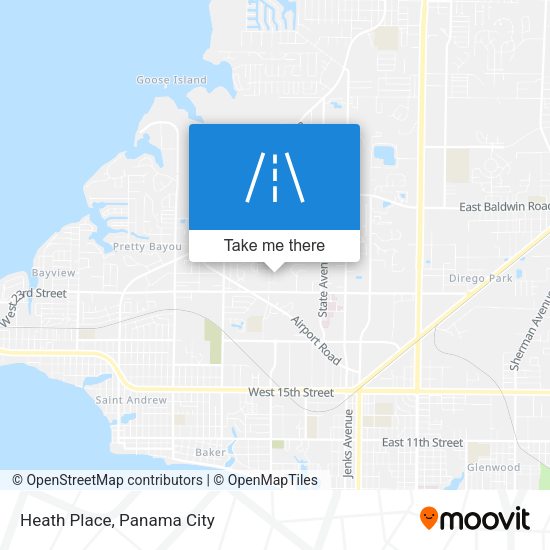 Mapa de Heath Place