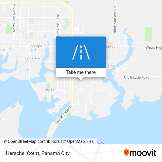 Mapa de Herschel Court