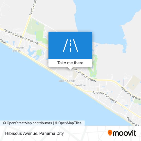 Hibiscus Avenue map