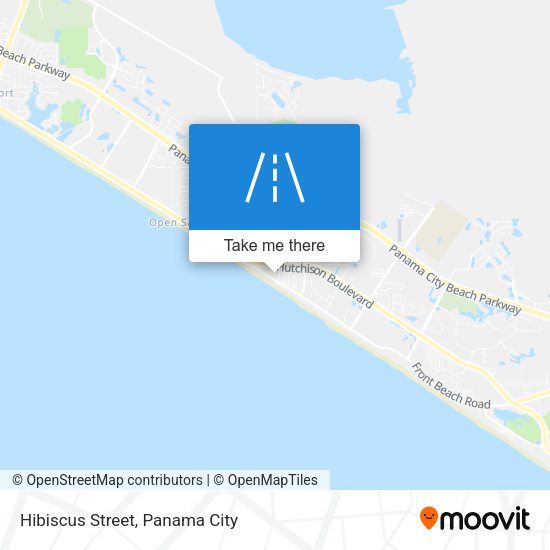 Hibiscus Street map