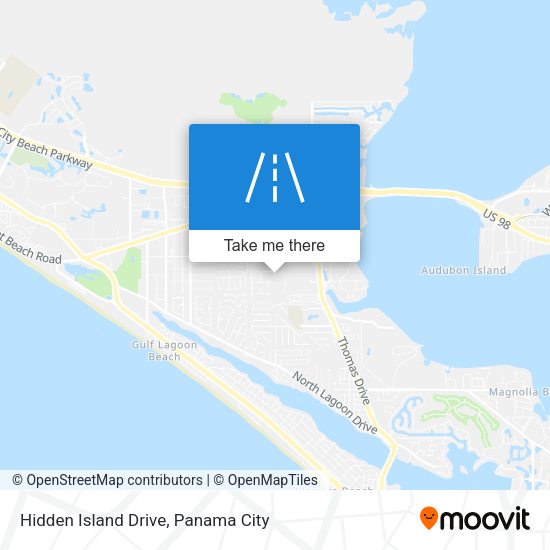 Mapa de Hidden Island Drive