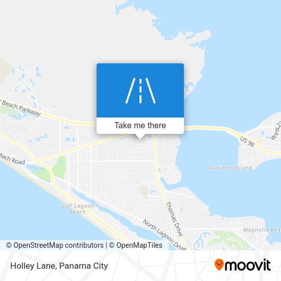 Mapa de Holley Lane