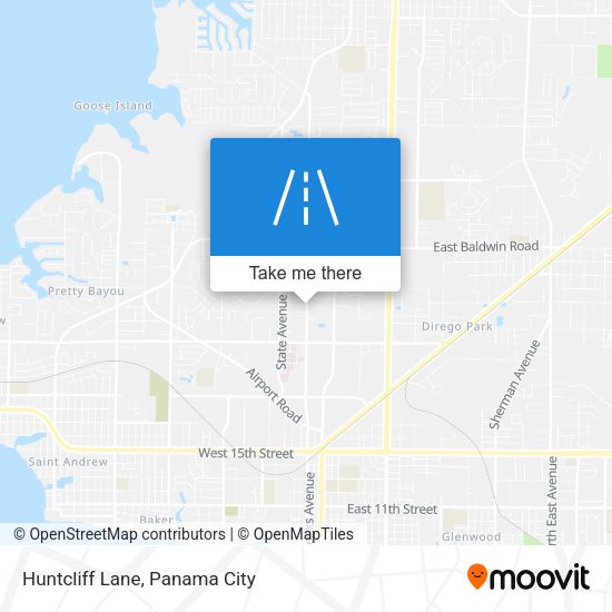 Mapa de Huntcliff Lane