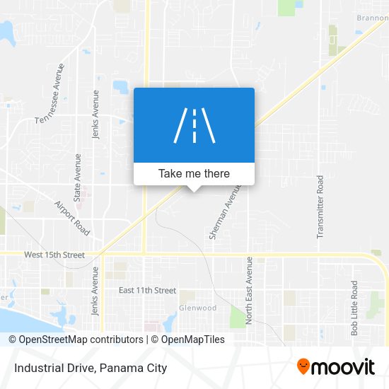 Mapa de Industrial Drive