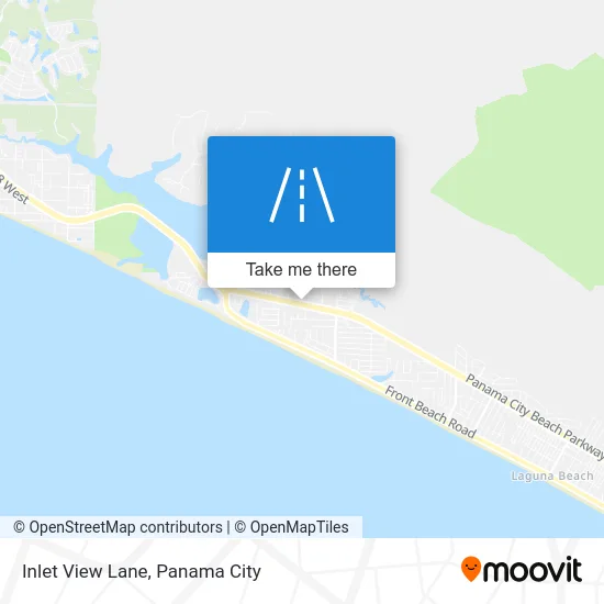 Inlet View Lane map